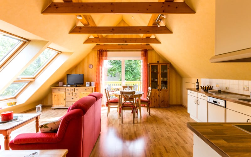 Ferienwohnung Butterblume Wohnraum