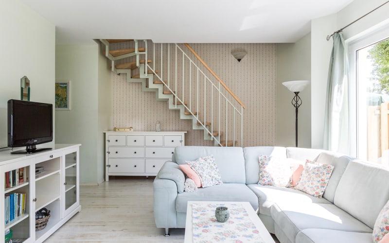 Ferienhaus Wohnzimmer Kornblume