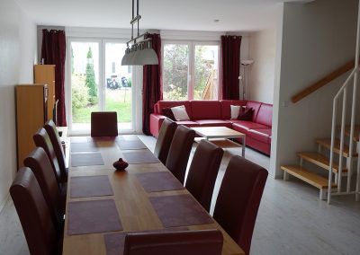 Wohn- und Essbereich 10 Personen